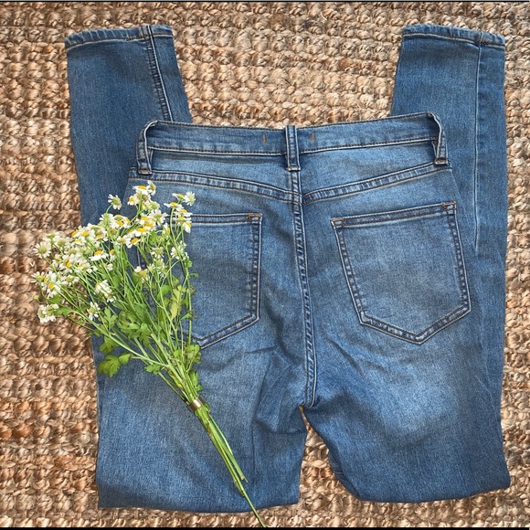 Free People Denim skinny Jeans 🌾 - Picture 3 of 4